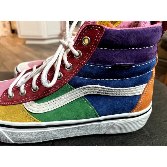 Vans Multi Scotchguard Waterproof high Hi top Winter Warm 
